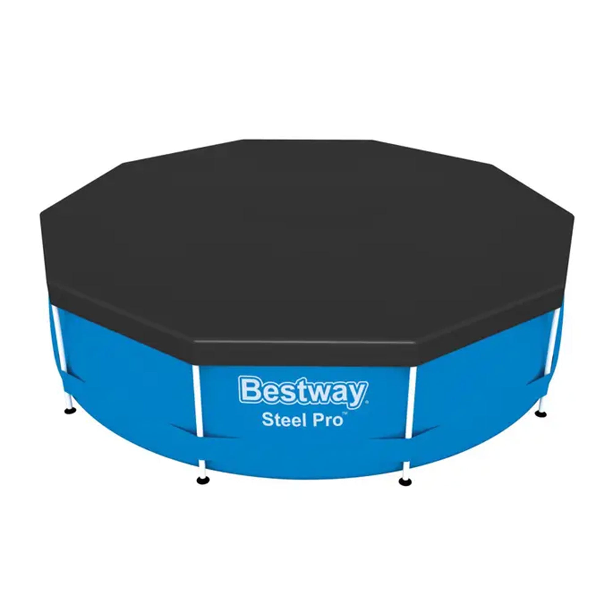 Bestway 10' x 30" Fast Set Inflatable Above Ground Pool w/ Filter Pump & Cover - VMInnovations