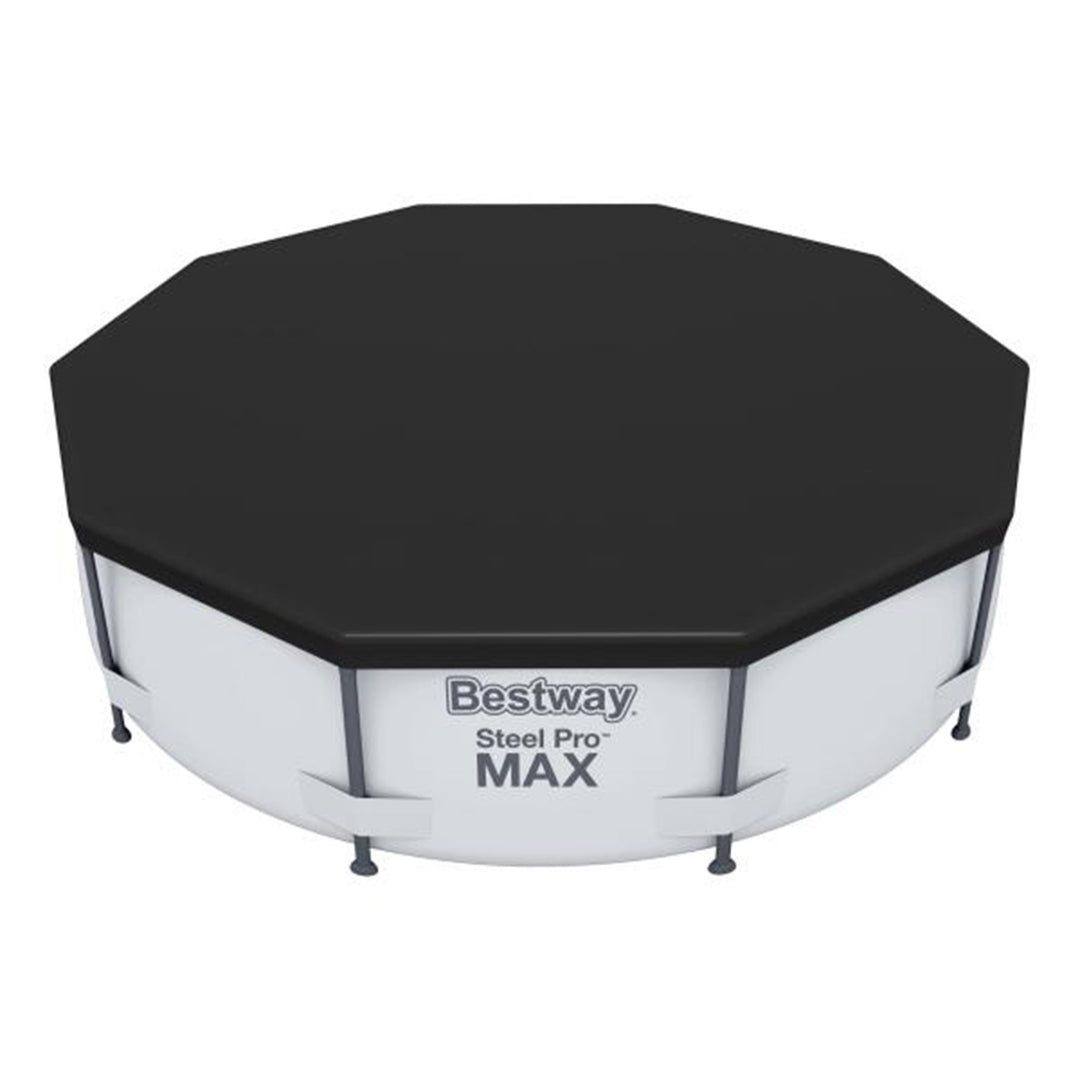 Bestway Round 10' Pool Cover for Above Ground Pools (Cover Only) (Open Box)