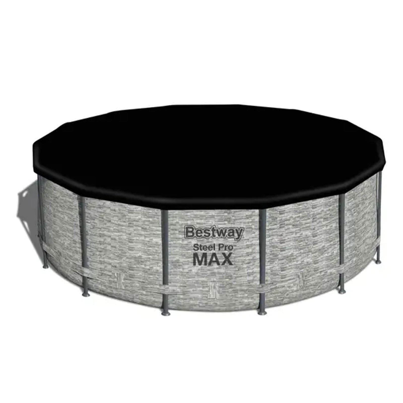 Bestway Flowclear Round 14' Pool Cover for Above Ground Frame Pools (Cover Only) - VMInnovations