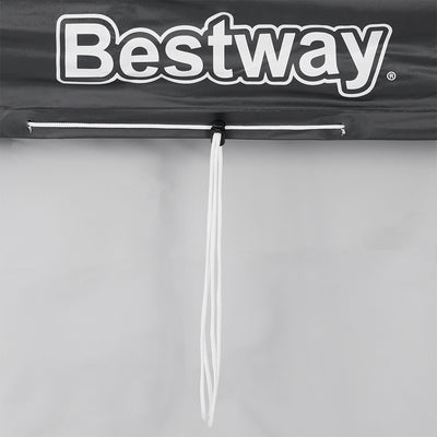 Bestway Round PVC 14 Foot Pool Cover for Above Ground Pro Frame Pools (Open Box) - VMInnovations