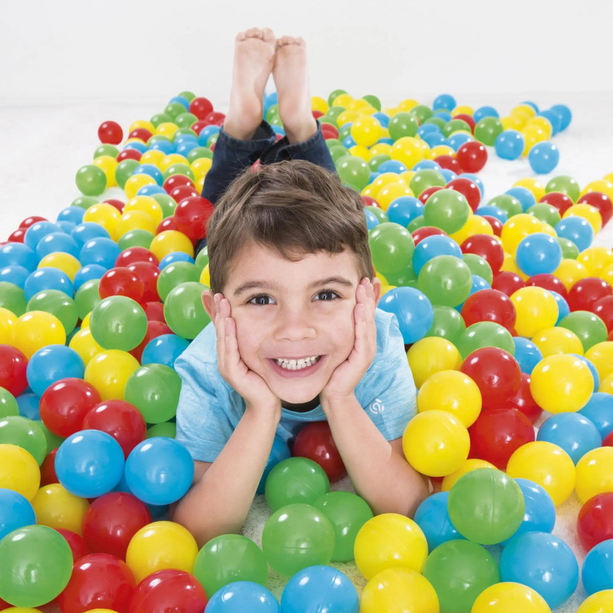 Bestway Fisher-Price Small Plastic Multi-Colored Play Ball Pit Balls, 250 Count
