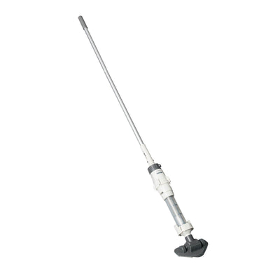 Lay-Z-Spa 5 Ft. Rechargeable Underwater Pool Pond Vacuum w/ Pivoting Head, White