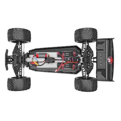 Redcat Shredder 1/6 Scale Brushless Electric Monster Truck, Red (Used)