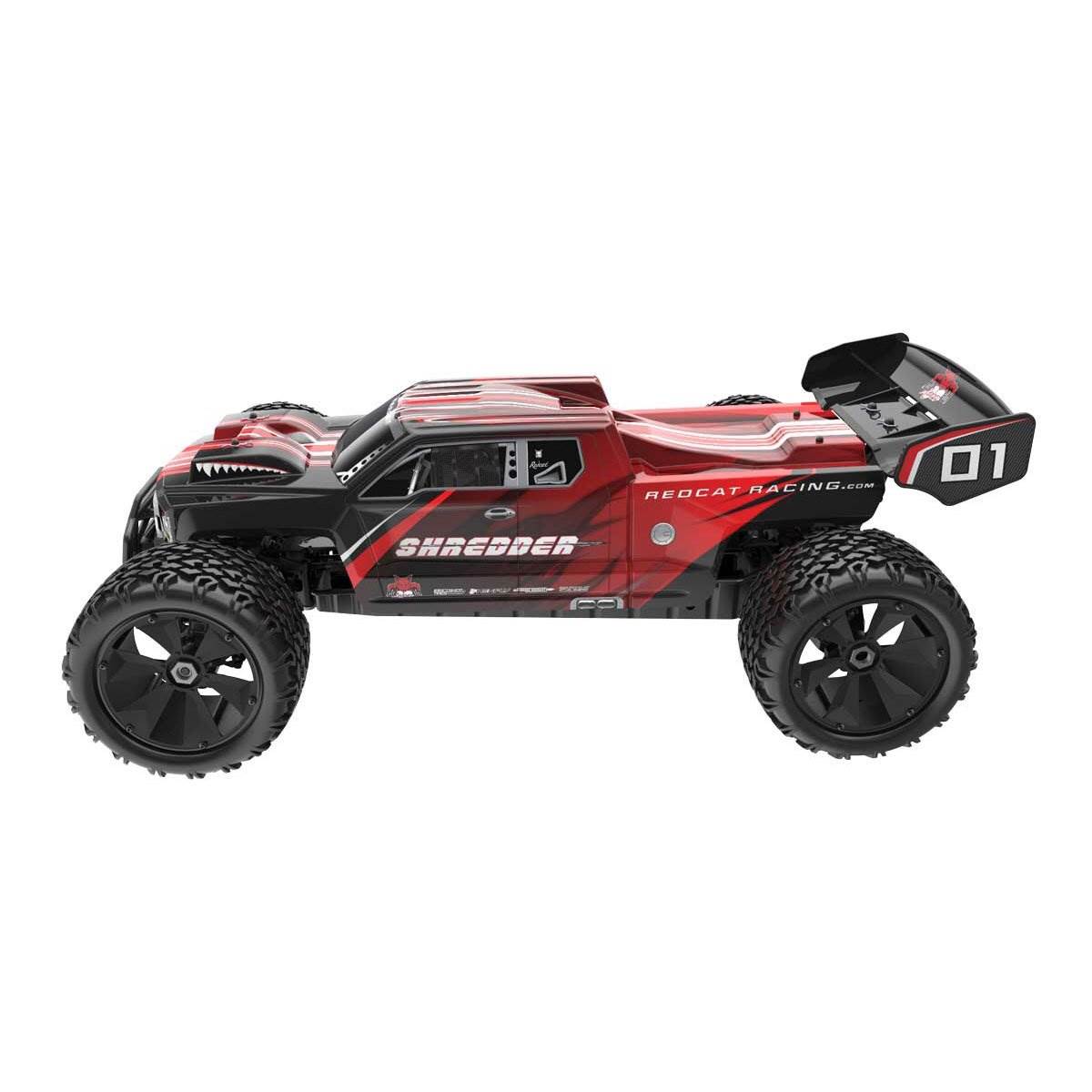 Redcat Shredder 1/6 Scale Brushless Electric Monster Truck, Red (Used)