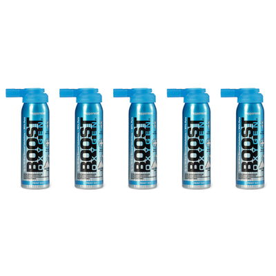 Boost Oxygen Peppermint Portable Oxygen Pocket Size (5 Pack) - VMInnovations