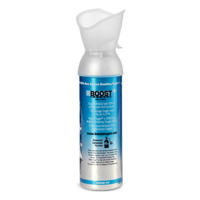 Boost Oxygen Natural Portable 5 Liter Pure Canned Oxygen Canister, Peppermint (2 Pack) - VMInnovations