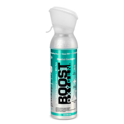 Boost Oxygen 3 Liter Portable Pocket Sized Canister w/ 5 Liter and 10 Liter Cans