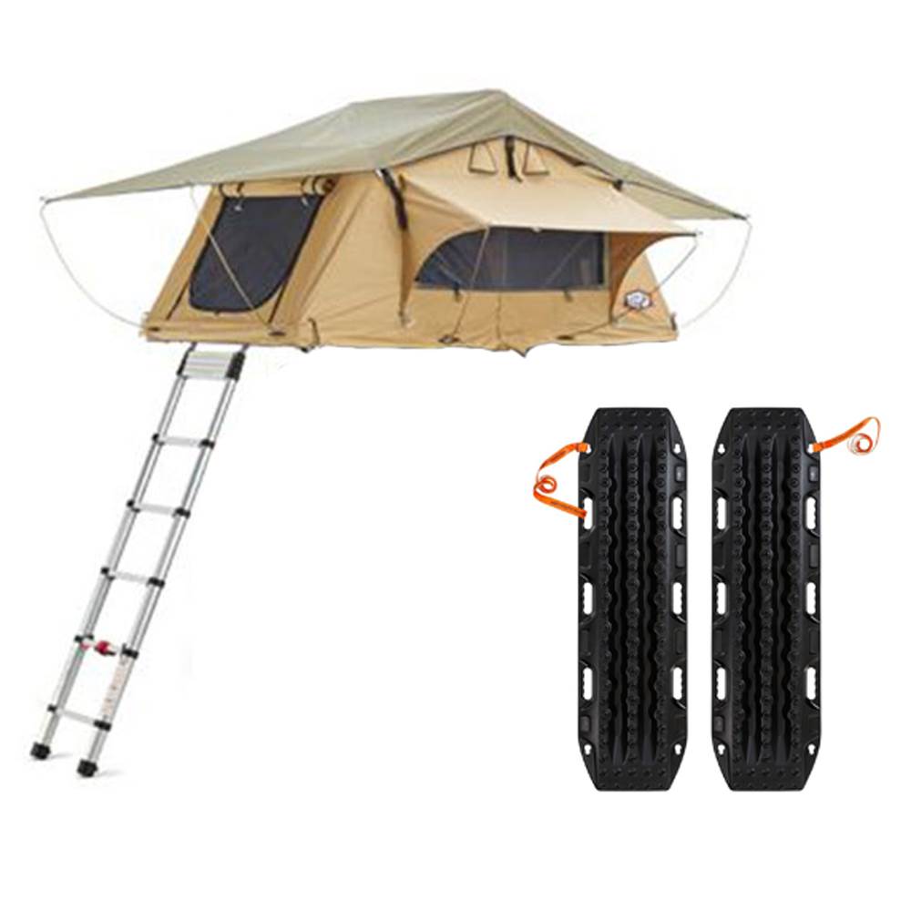 Tepui Tents Ayer Explorer 2 Person Car Roof Top Tent & MAXTRAX Recovery Device