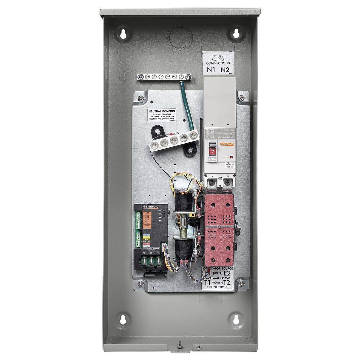 Generac 200 Amp Single Phase Automatic Smart Transfer Switch w/ Power Management - VMInnovations