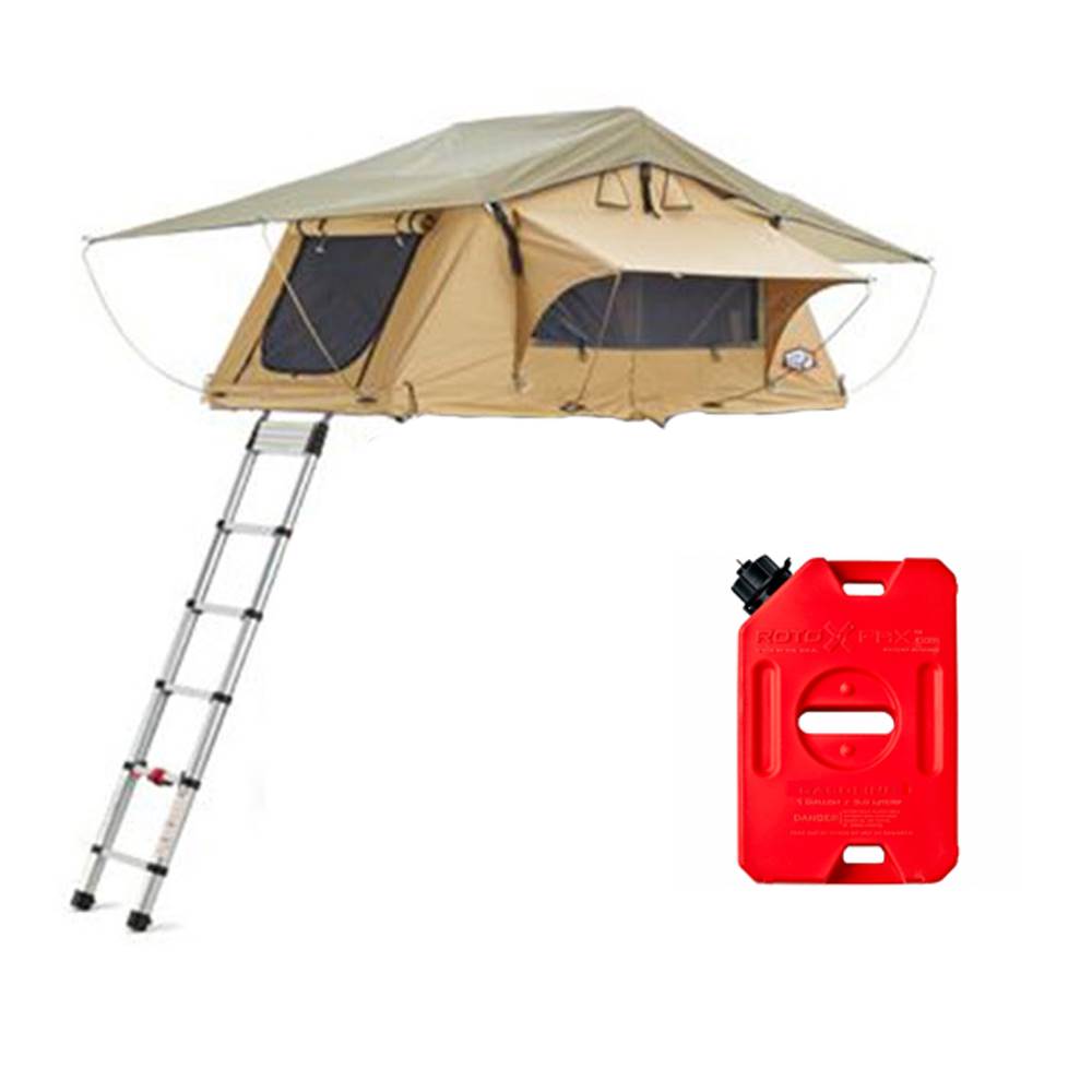 Tepui Tents Ayer Explorer 2 Person Car Roof Top Tent & 1 Gallon Gas Container