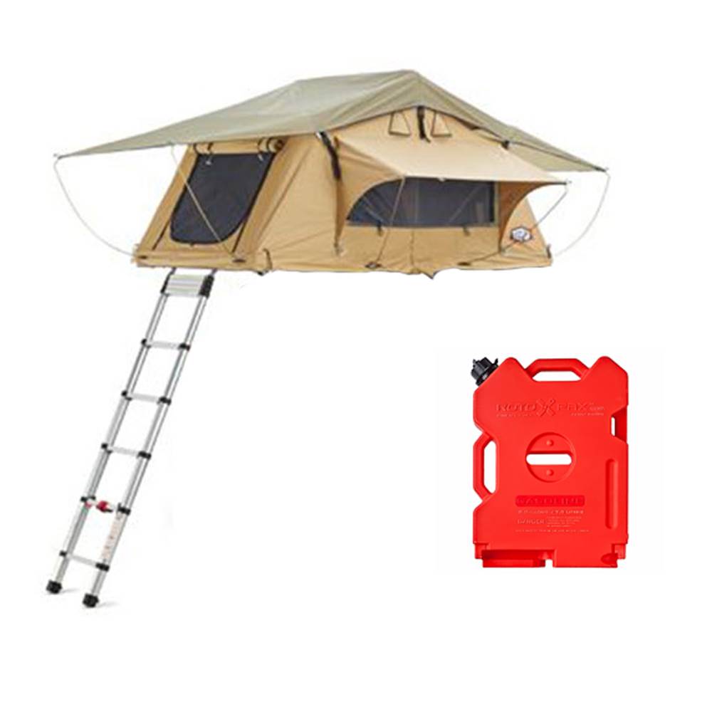 Tepui Tents Ayer Explorer 2 Person Car Roof Top Tent & 2 Gallon Gas Container