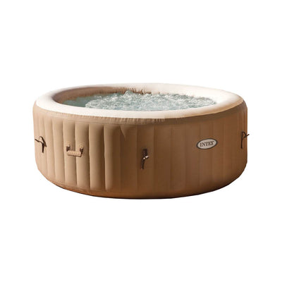 Intex PureSpa 4-Person Bubble Jet Spa Portable Hot Tub & 14888 Maintenance Kit