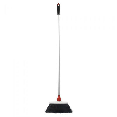 OXO Good Grips Aluminum Frame Any Angle Household Broom, Silver (Open Box)