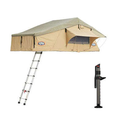 Tepui Tents Explorer Autana XL 4 Person Car Camp Roof Top Tent & Hydraulic Jack