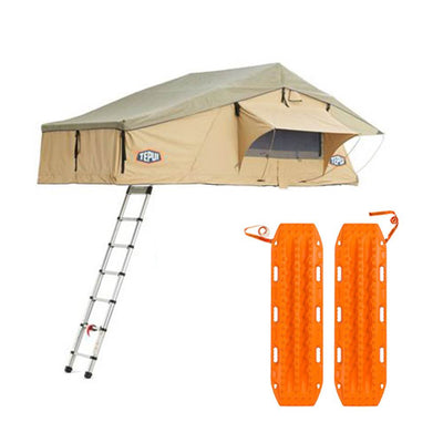 Tepui Tents Explorer Autana XL 4 Person Roof Top Tent & MAXTRAX Recovery Device