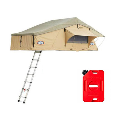 Tepui Tents Explorer Autana XL 4 Person Roof Top Tent & 1 Gallon Gas Container