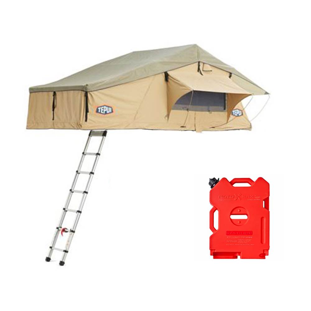 Tepui Tents Explorer Autana XL 4 Person Roof Top Tent & 2 Gallon Gas Container