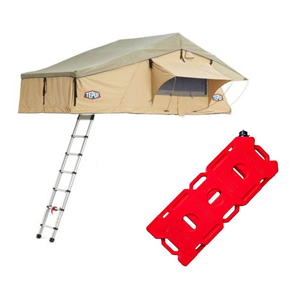 Tepui Tents Explorer Autana XL 4 Person Roof Top Tent & 4 Gallon Gas Container