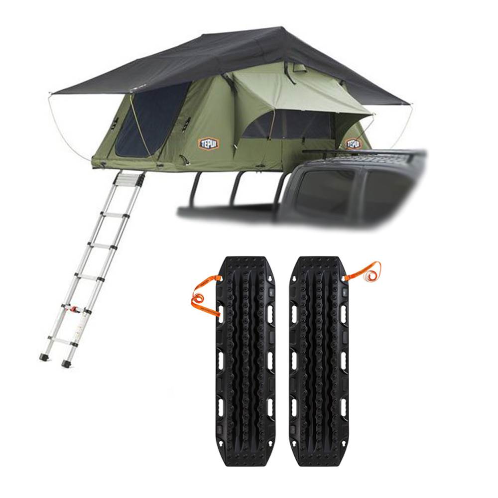 Tepui Kukenam Ruggedized Sky 3 Person Roof Top Tent & MaxTrax Recovery Device