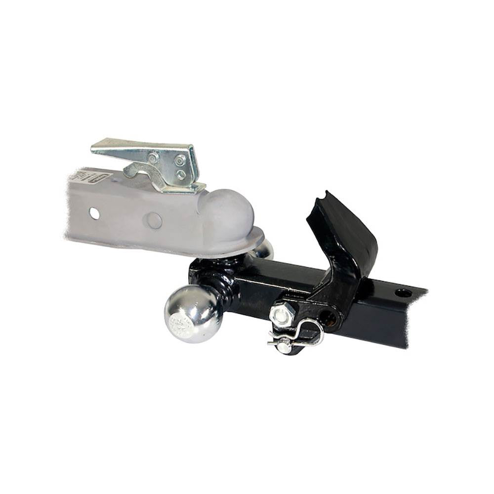 Buyers Products Chrome Welded Steel Three Ball Trailer Hitch With Pintle Hook