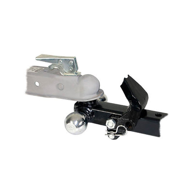 Buyers Products Chrome Welded Steel Three Ball Trailer Hitch With Pintle Hook