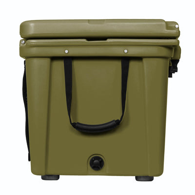 Orca 58 Quart 72 Can Roto Molded Insulated Ice Cooler, Green (Open Box)