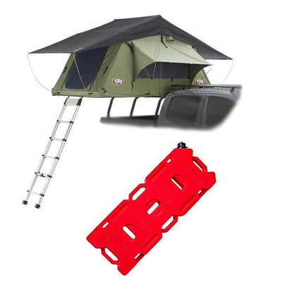 Tepui Kukenam Ruggedized Sky 3 Person Roof Top Tent & 4 Gallon Gas Container