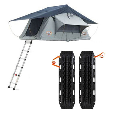 Tepui Explorer Kukenam 3 Person Car Camp Roof Top Tent & MaxTrax Recovery Device