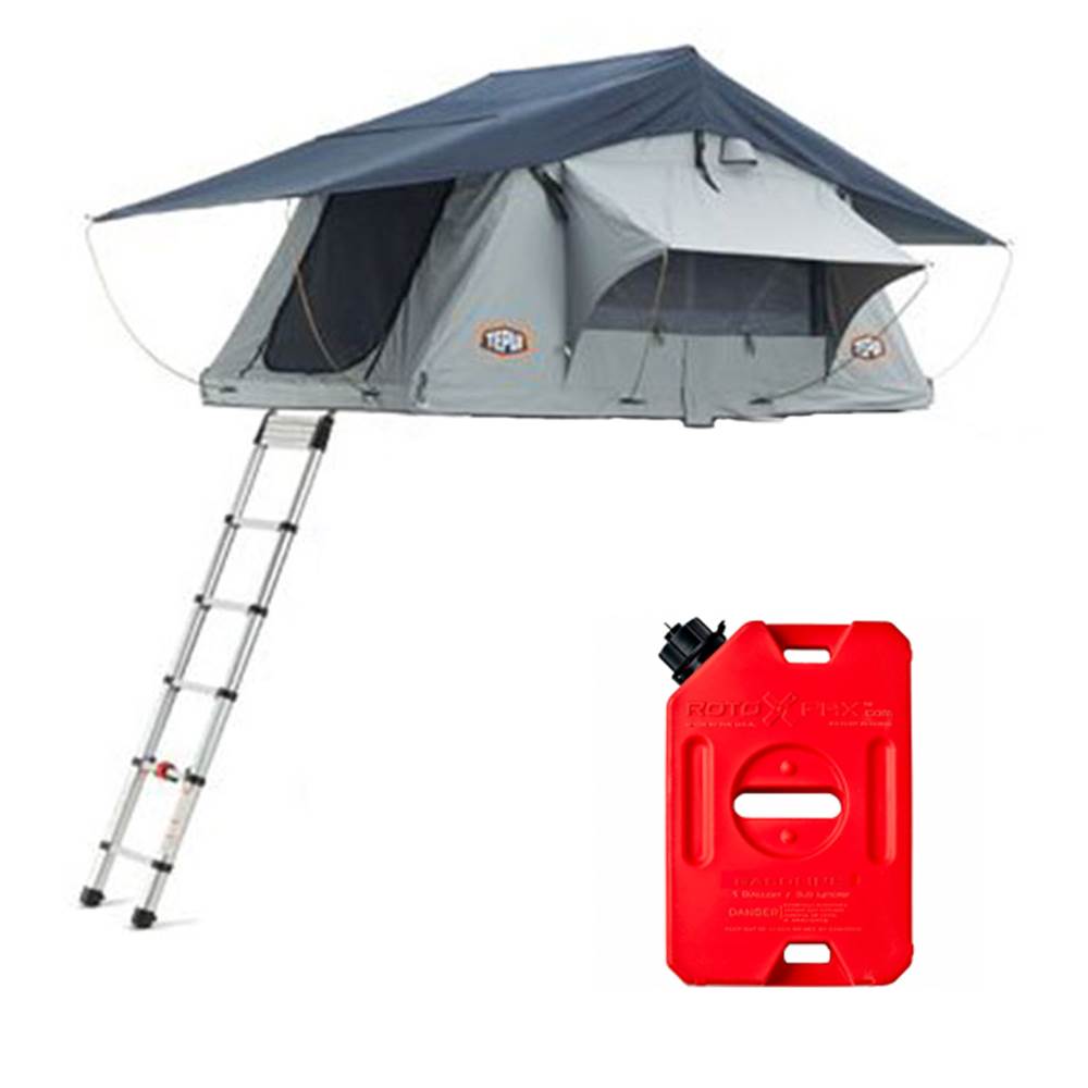 Tepui Explorer Kukenam 3 Person Car Camp Roof Top Tent & 1 Gallon Gas Container