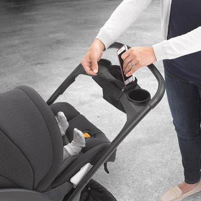 Chicco KeyFit 30 Zip Infant Car Safety Seat System and Shuttle Frame Stroller