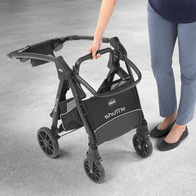 Chicco KeyFit 30 Magic Rear-Facing Car Seat and Shuttle Frame Stroller, Shale - VMInnovations