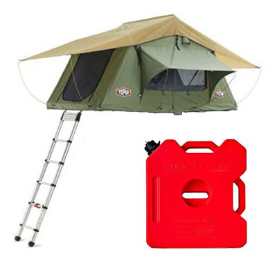 Tepui Explorer Kukenam 3 Person Car Camp Roof Top Tent & 3 Gallon Gas Container