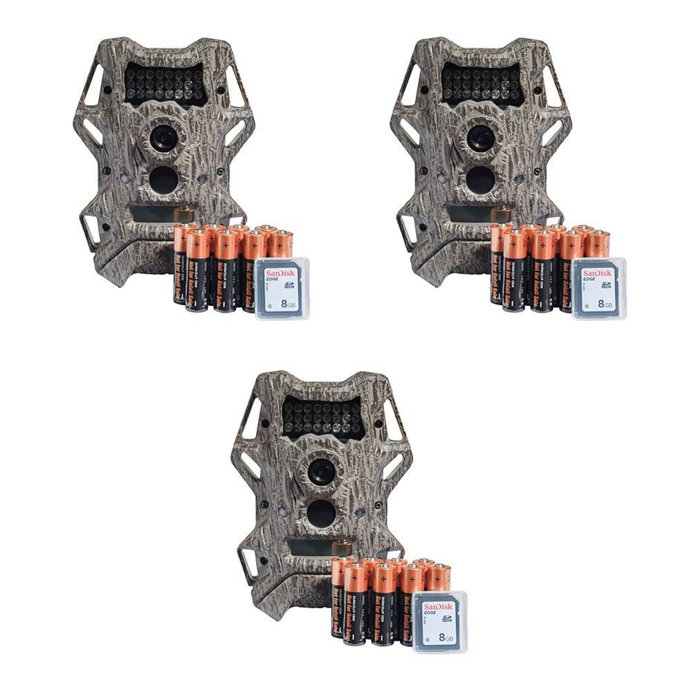 Wildgame Innovations Cloak 14 14MP IR Hunting Game Deer Trail Camera (3 Pack)