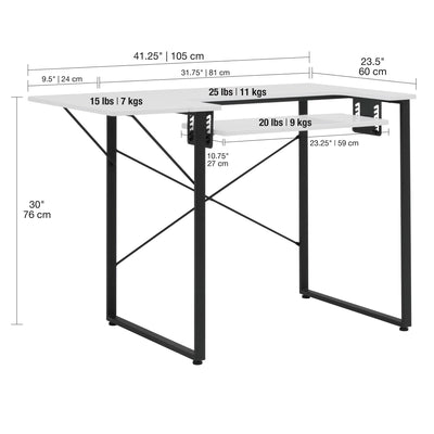 Sew Ready Dart Multipurpose Sewing Table Workstation w/ Folding Top, (Open Box)