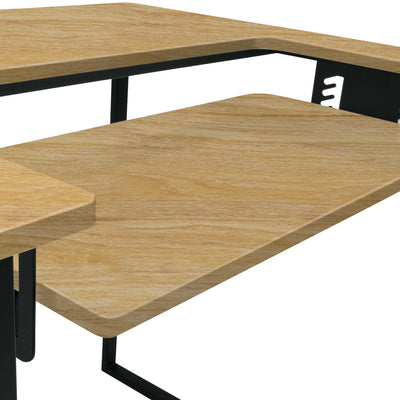 Sew Ready Dart Sewing Table Workstation w/ Folding Top, Black/Brown (For Parts)