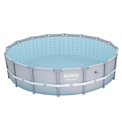 Bestway Power Steel Pro Round Frame Above Ground Swimming Pool (2 Pack)
