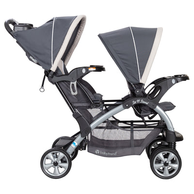 Sit N' Stand Easy Fold Travel Toddler/Baby Double Stroller (Used)