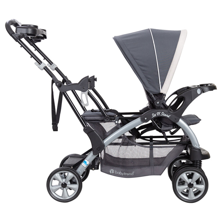 Baby Trend Sit N' Stand Easy Fold Twin Double Infant Toddler Stroller (Open Box)