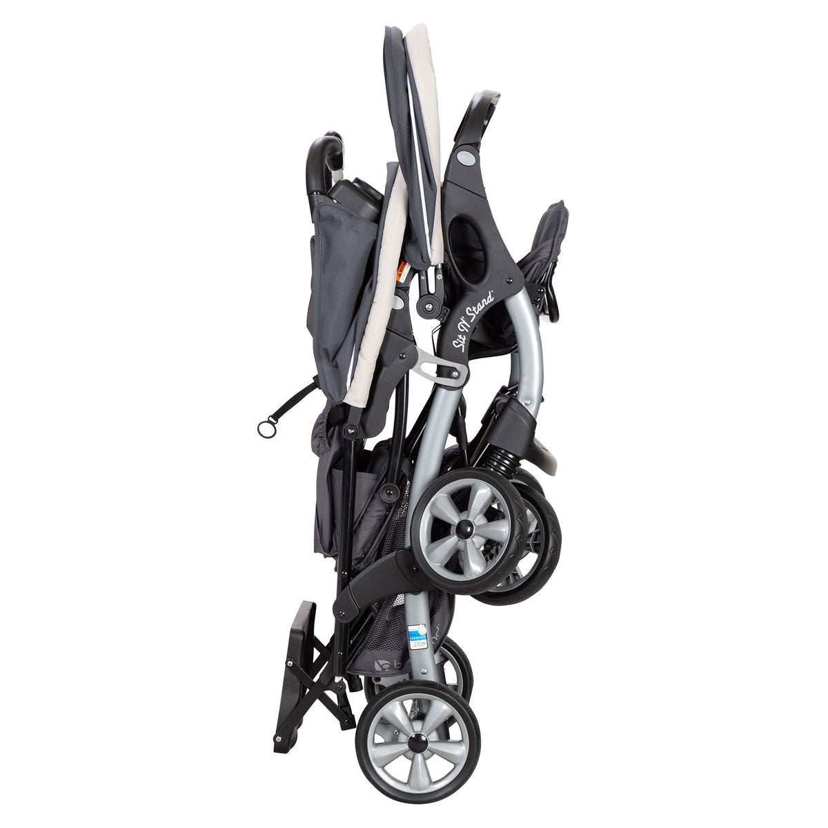 Baby Trend Sit N' Stand Easy Fold Twin Double Infant Toddler Stroller (Open Box) - VMInnovations
