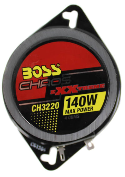 BOSS CH3220 3.5" 2-Way 140W Car Audio Coaxial Speakers Stereo Red PAIR (4 Pack)