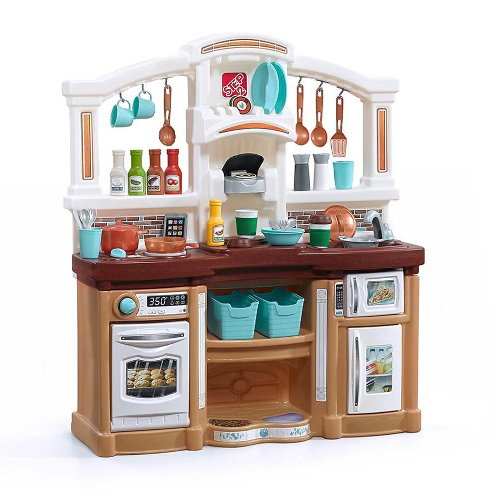 Step2 Fun with Friends Children Kids Play Cooking Toy Set w/ Utensils (Open Box)