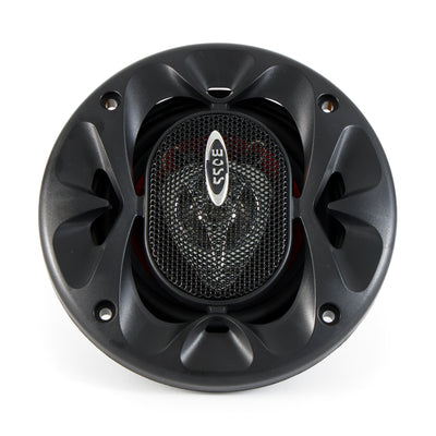 BOSS CH4220 4" 2-Way 400W Car Audio Coaxial Speakers Stereo Red 4 Ohm - VMInnovations