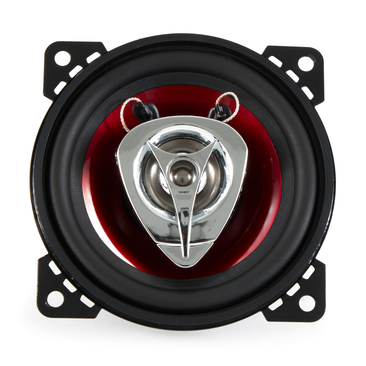 BOSS CH4220 4" 200W 2-Way Car Audio Coaxial Speakers Stereo Red PAIR - VMInnovations