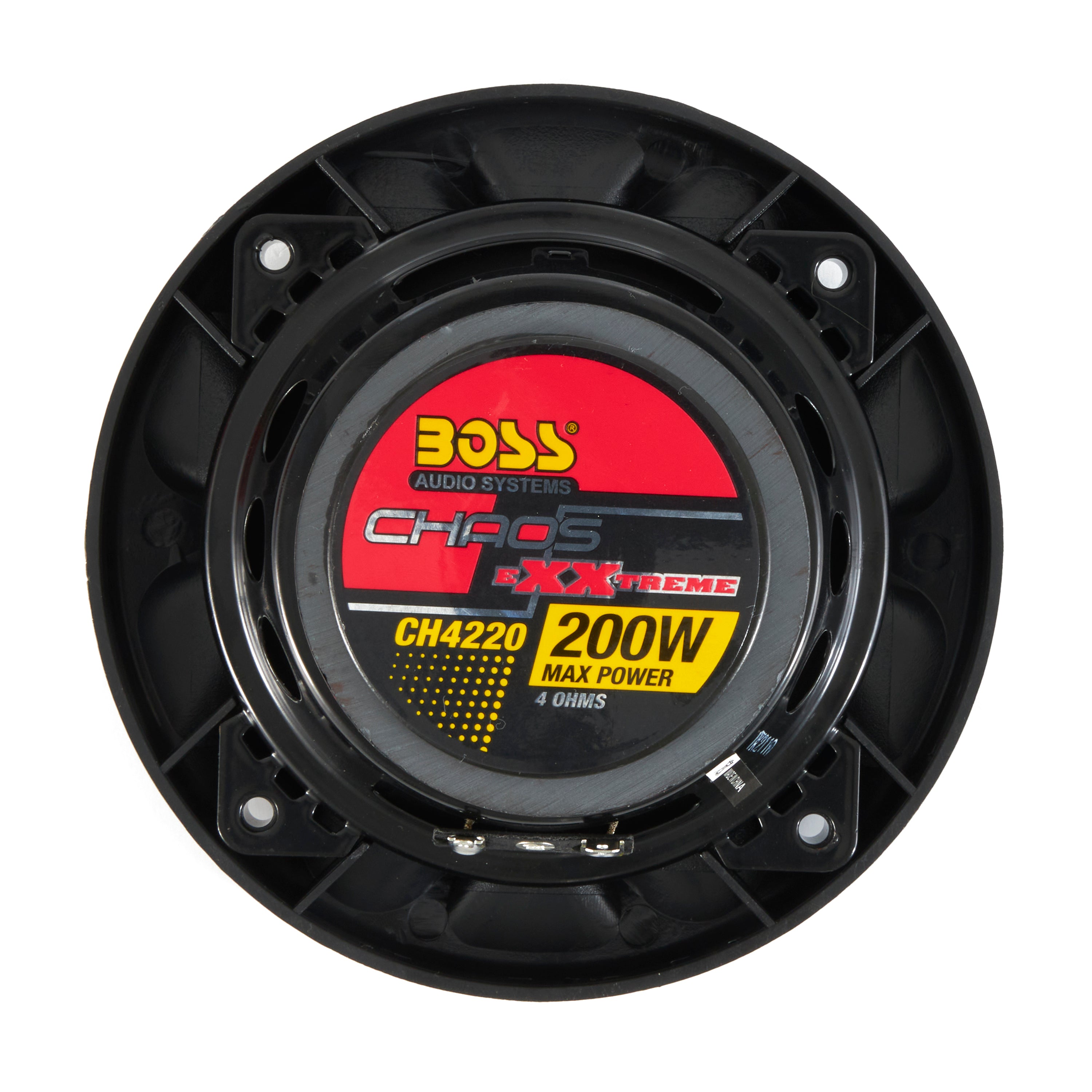 16) 2) New BOSS CH4220 4" 200W 2-Way Car Audio Coaxial Speakers Stereo Red PAIR
