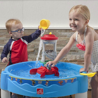 Step2 Toddler Paw Patrol Water Table with Character Accessories (Open Box)