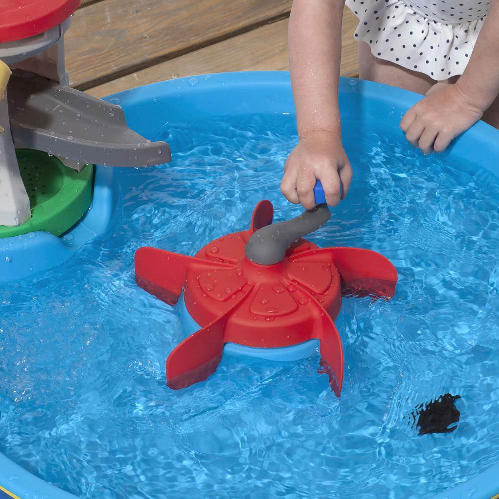 Step2 Durable Plastic Toddler Paw Patrol Water Table with Character Accessories