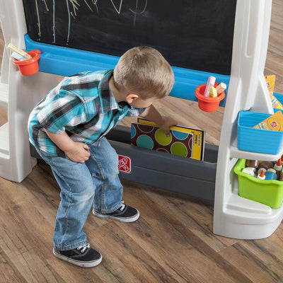 Step2 Oversized Whiteboard and Chalkboard Art Easel for Kids (Used)