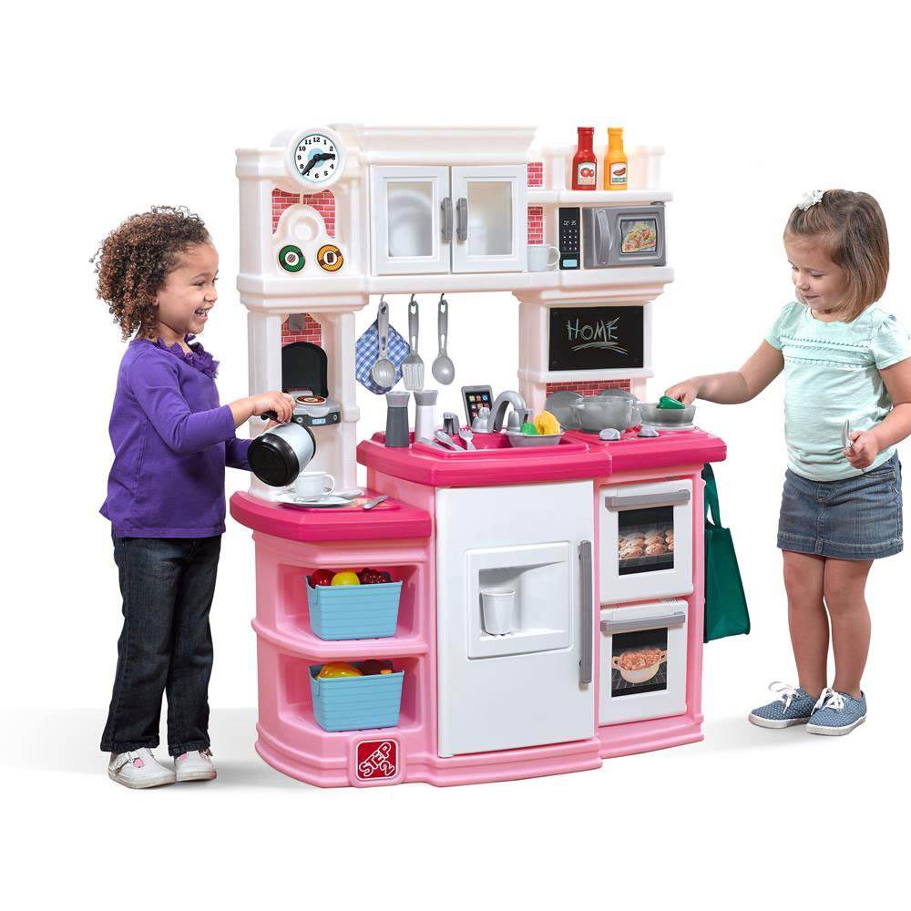 Step2 Great Gourmet Children Kids Play Kitchen Cooking Toy Set with Utensils