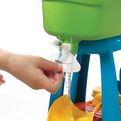 Step2 Plastic Kids Water Table Big Splash Waterpark with 7 Piece Accessory Set