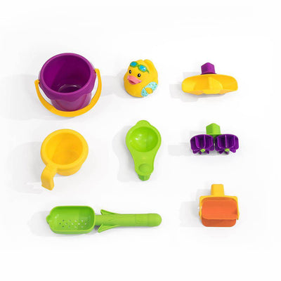 Step2 Durable Plastic Toddler Summer Showers Splash Tower Water Table (Open Box) - VMInnovations